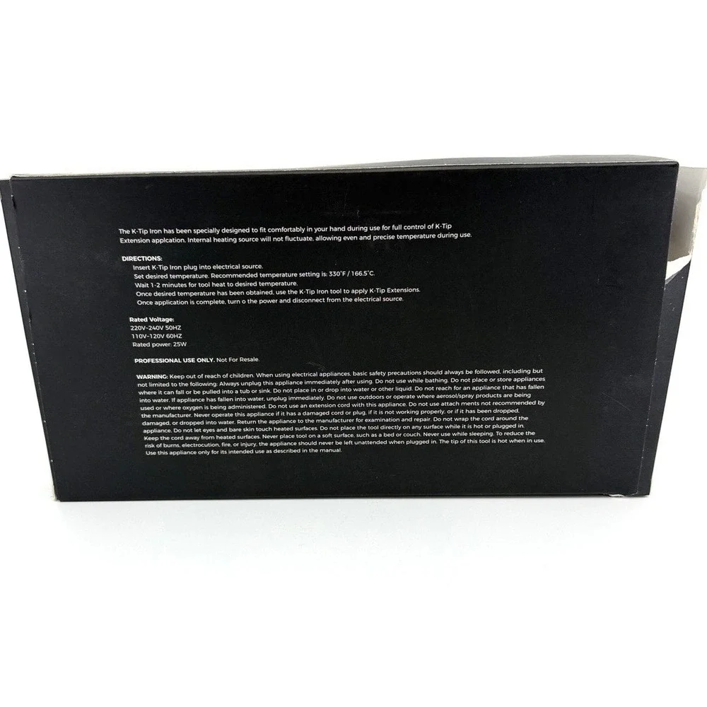 SEHE K-Tip Iron Hair Extension Fusion Tool Adjustable Temp New‎ Open Box